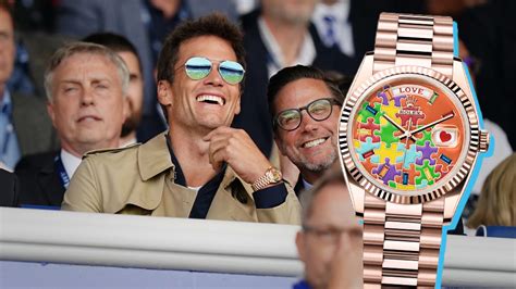 Tom Brady Wore an Emoji Rolex to the Sky Bet Championship